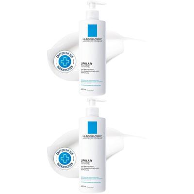 Roche-Posay Lipikar Fluide 2x 2x400 ml Flüssigkeit