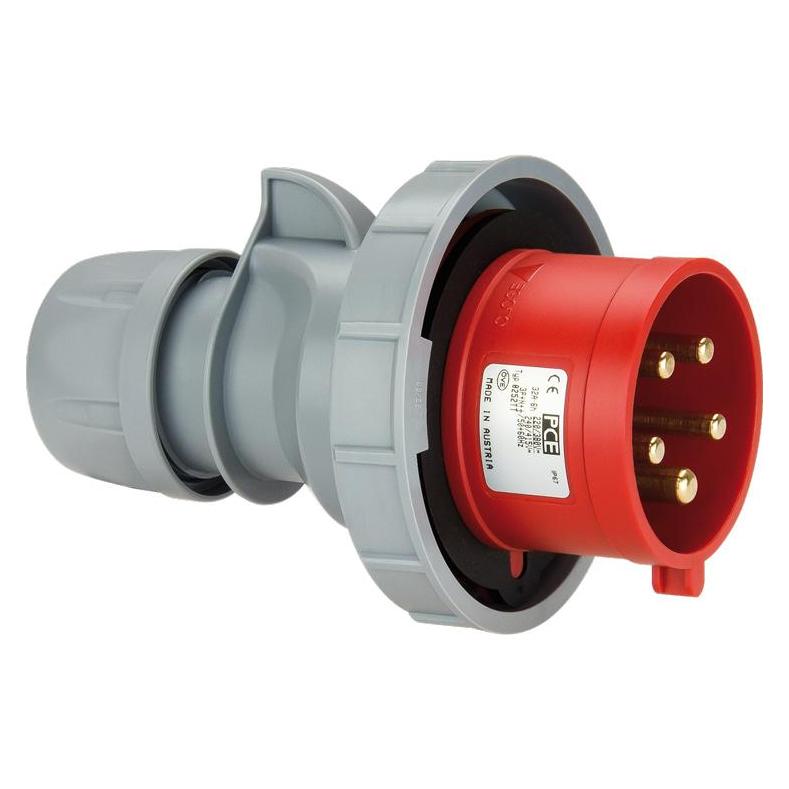 PCE 0132-6TT Stecker 16A 3p 6h IP67 TT (0132-6tt-PCE-)