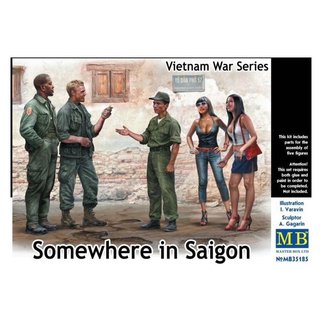 Master Box Somewhere in Saigon,Vietnam War Series (MB35185)