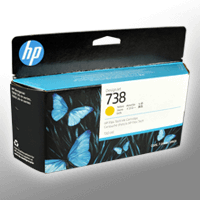 HP Tinte 498N7A 738 yellow