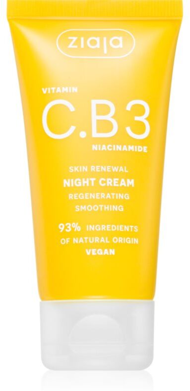 Ziaja Vitamin C.B3 Niacinamide Cremige Nachtmaske 50 ml