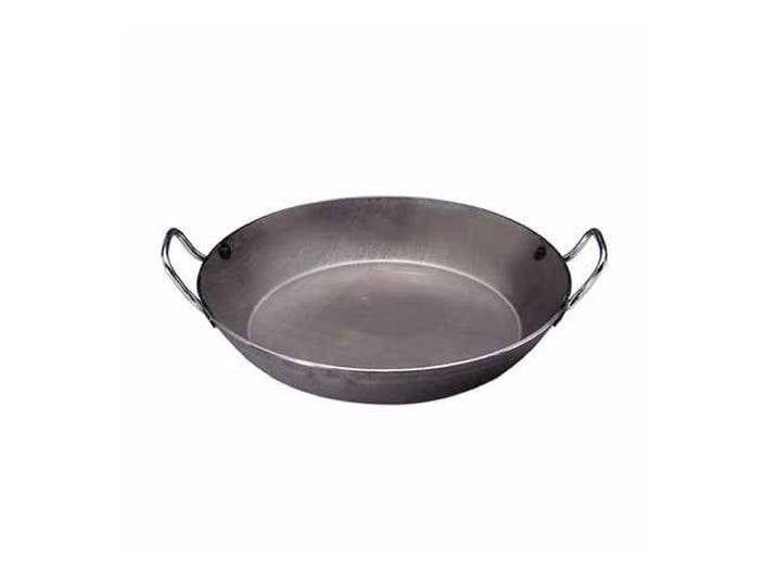 De Buyer - 5113.50 - Bratpfanne mit 2 griffen (servierpfanne) aus schwerem eisenstahl - 50cm