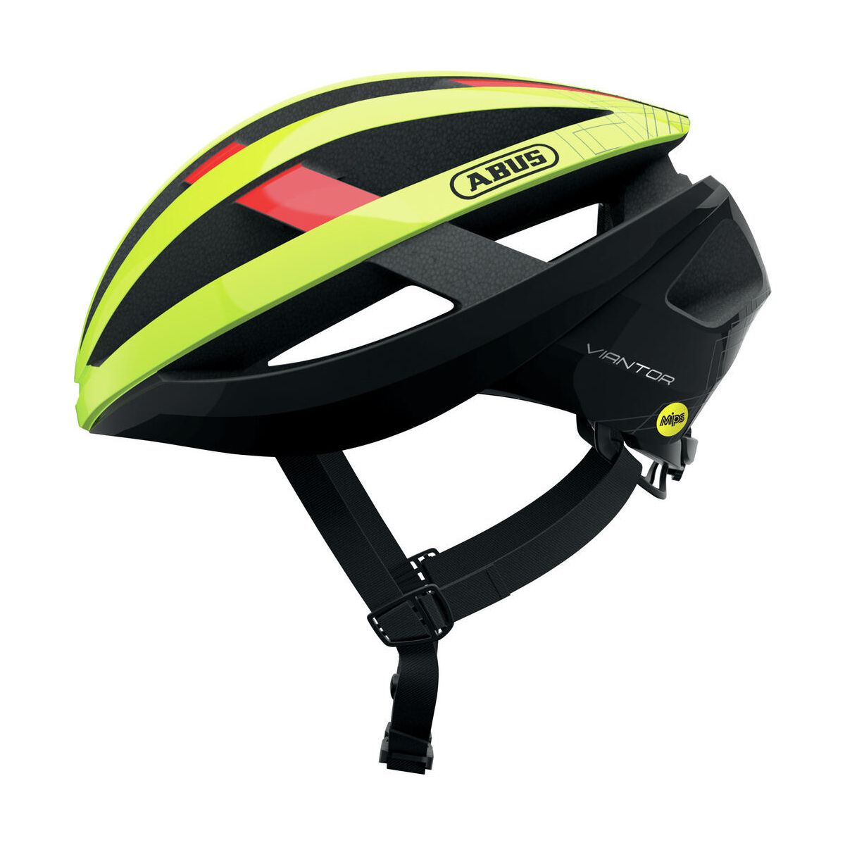 Abus Viantor Mips neon yellow S (51-55 cm) 89216