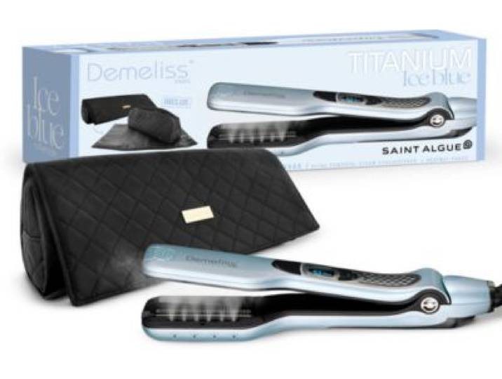 Saint Algue - Lisseur Vapeur Demeliss Coffret Titanium - Iced Blue
