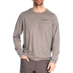 Klim Static Peak, Funktionsshirt langarm - Grau - L