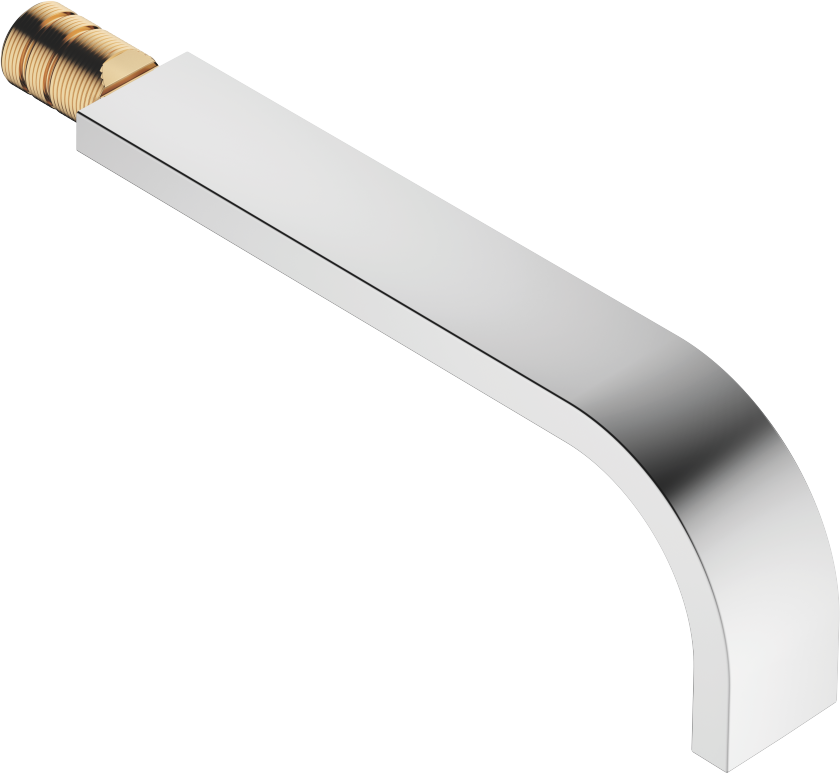 Dornbracht sortie murale EHM-WT MEM 04282214910-00 200 x 35 x 11 chromé