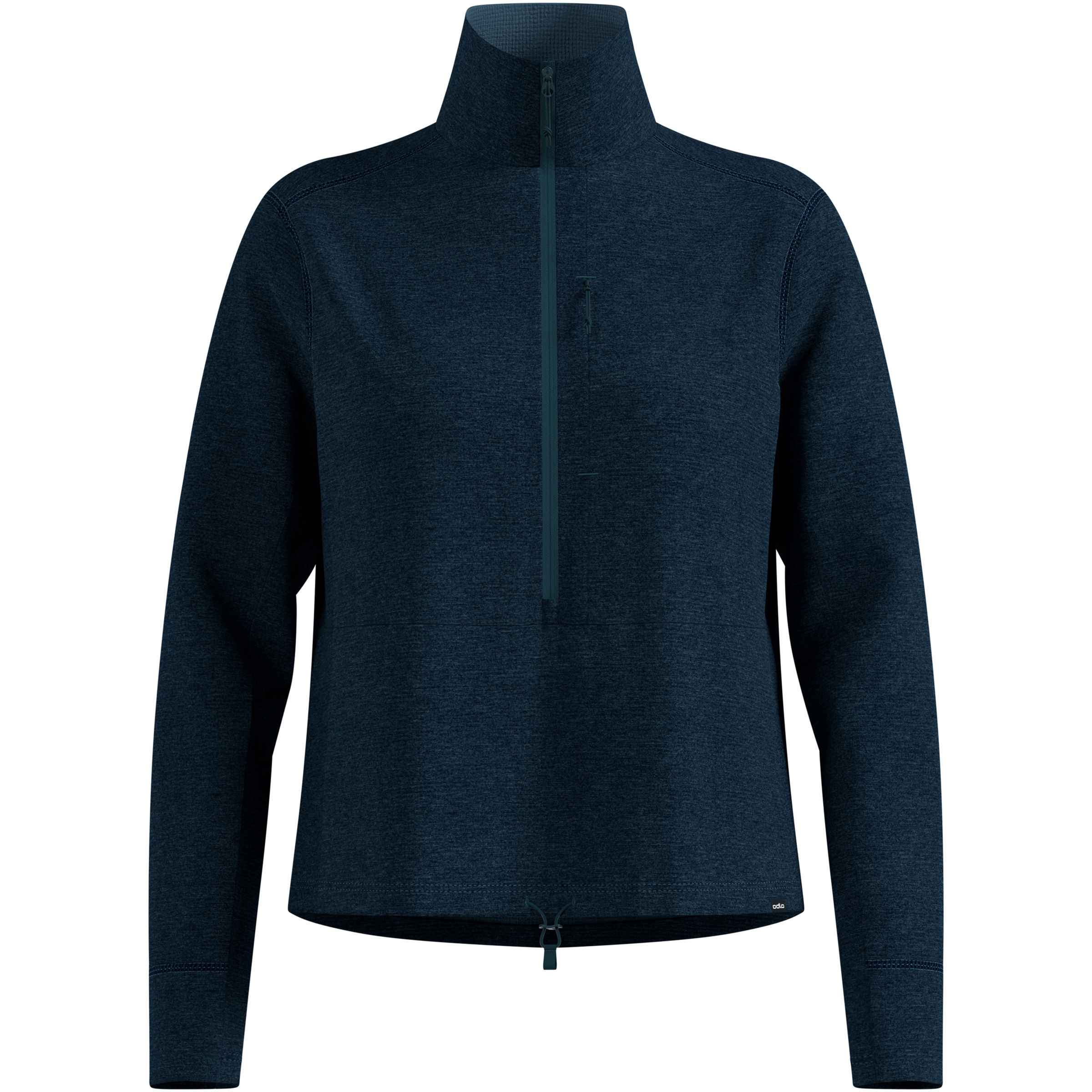 Odlo Grid Fleece Damen Pullover blau Größe M Trekking Elastisch