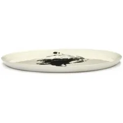 Serax, Serviergeschirr, Serving Plate White-Black Feast