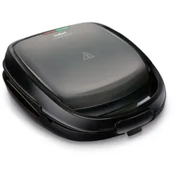 Tefal SW 341B Snack Time Waffel-/Sandwichmaker Schwarz/Grau