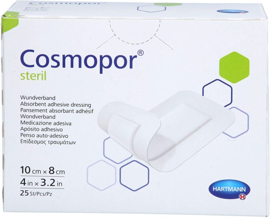 Cosmopor Steril Wundverband 8x10 Cm 25stk