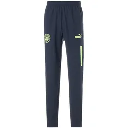 Puma, Herren, Sporthose, MCFC Prematch Woven Pants (S), Blau