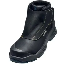 Uvex, Sicherheitsschuhe, Stiefel 6866 schwarz PU/GU (S3, 37)