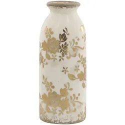 Chic Antique Melun Vase Anniversary, H20/Ø 8 cm antique messing