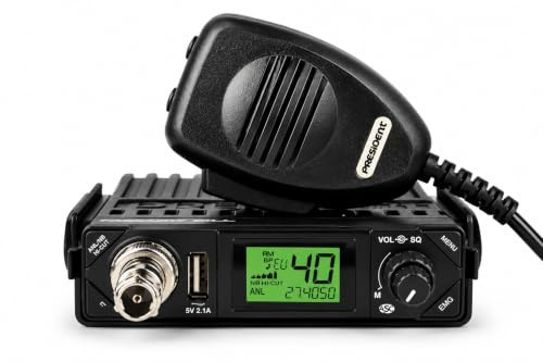 President Bill II + ASC Mobiele CB-zender met VOX en AM/FM