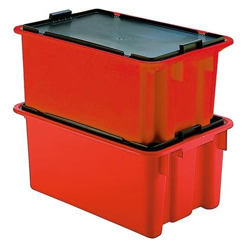 La-Ka-Pe Drehstapelbehälter PP rot L600xB400xH250mm (LB60/40 ROT)