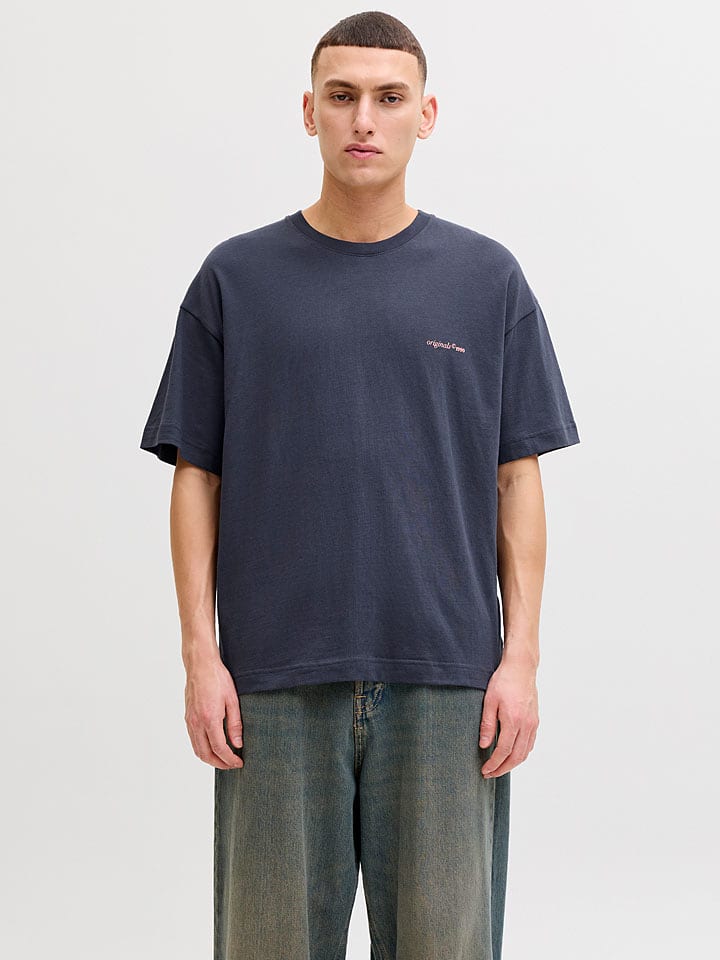 Jack & Jones Shirt "Montauk" in Dunkelblau - XXL