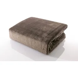 Gözze Premium Memphis Decke braun 220 x 240 cm