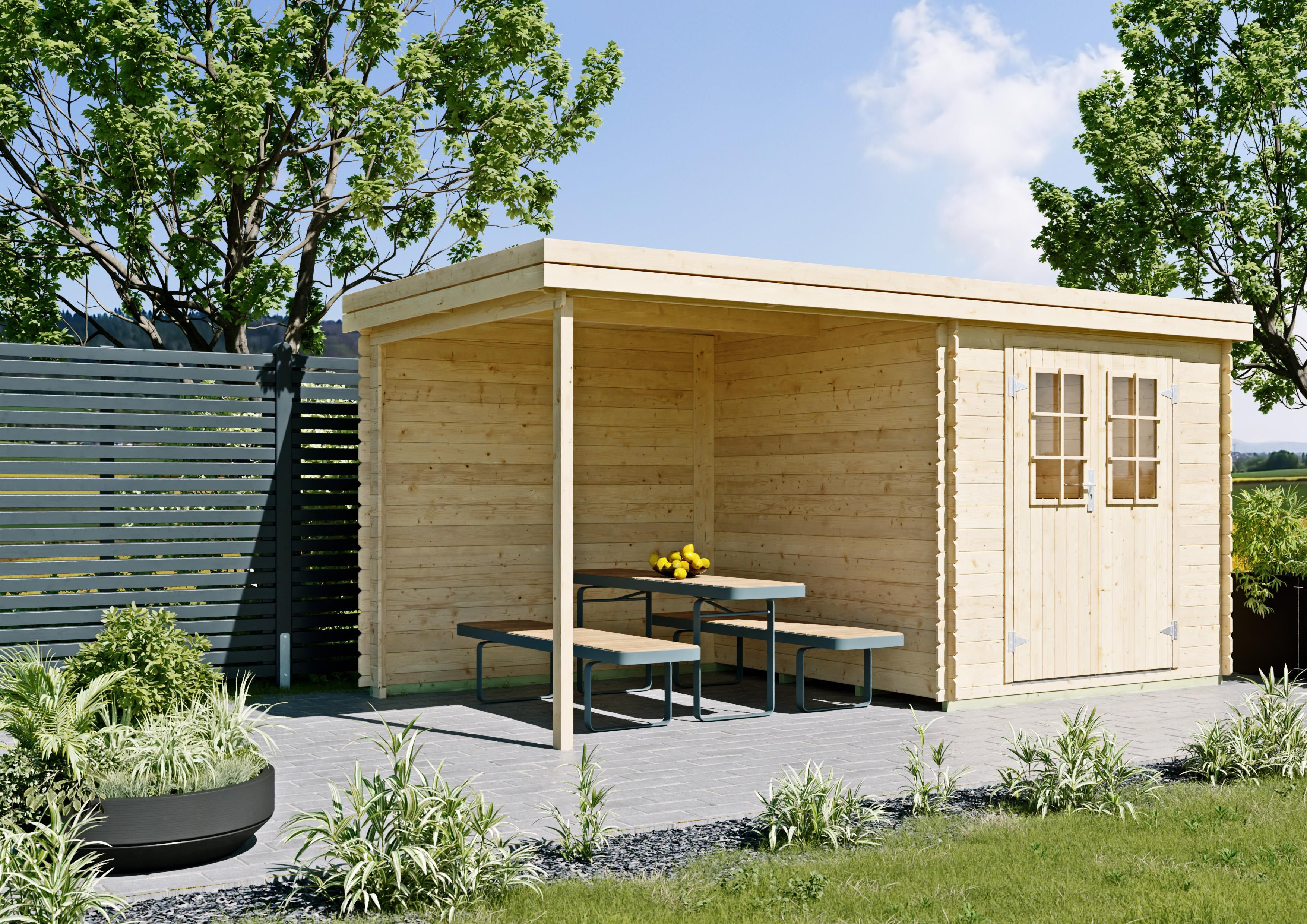 Gartenhaus Fairfield 4,32x2,10 m