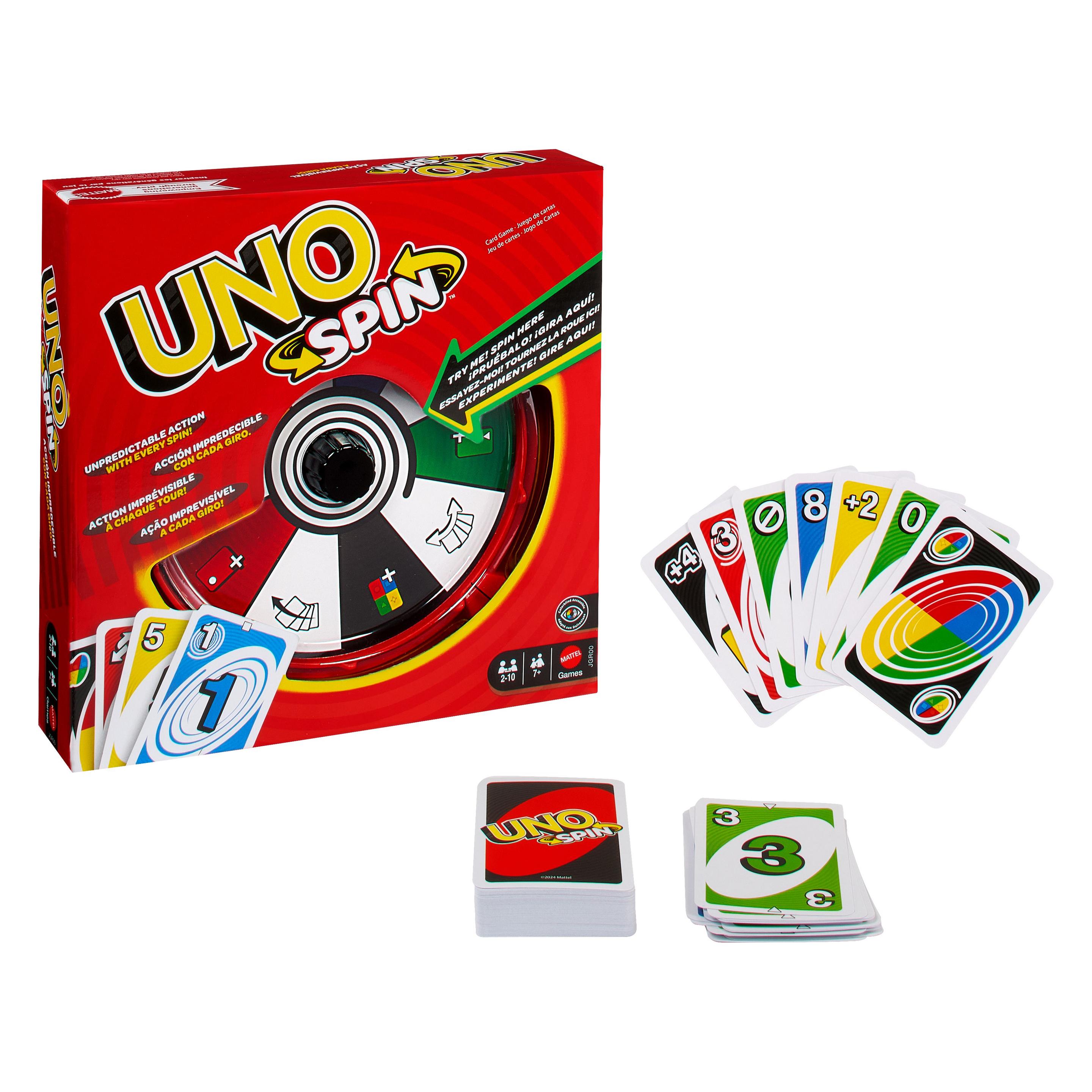 Mattel Games UNO Spin (Multilingual, 2 - 10 Spieler) (JGR00)