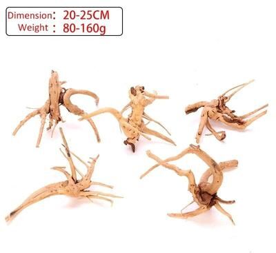Uplift Essentials Natural Wooden Driftwood Decoration For Fish Tanks xl