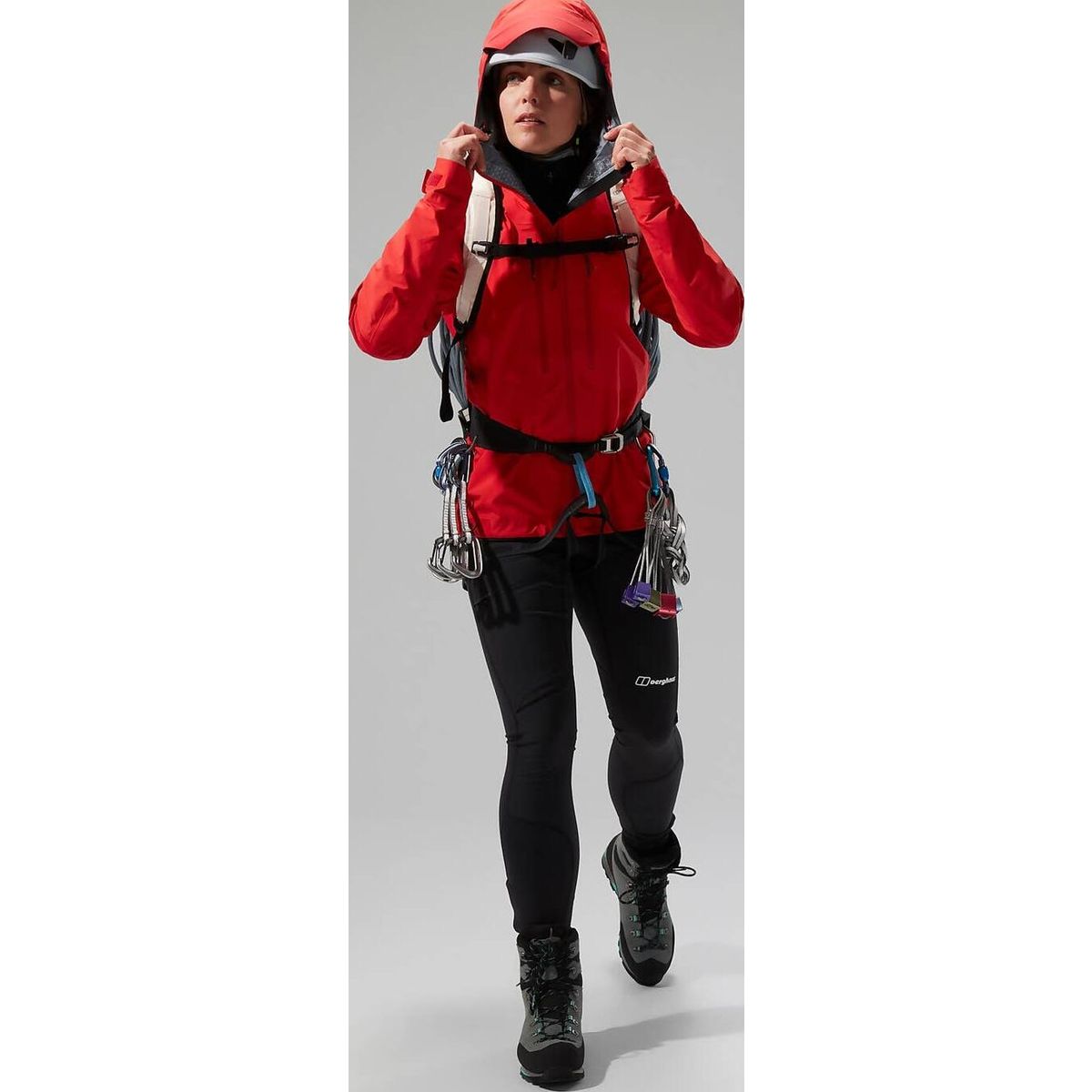 Berghaus W MTN Guide Alpine Pro Jacket Red/Red goji berry/haute red (HQ9) 12 4-A001501-HQ9-12