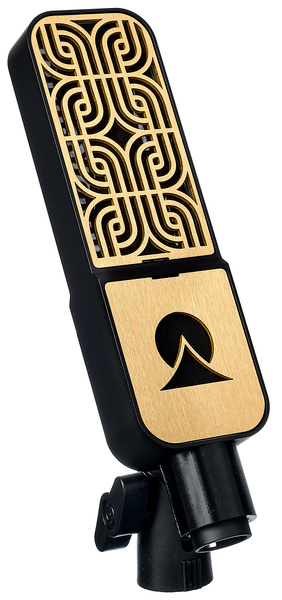 Ohma World Motif Ribbon Black & Brass