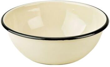 STP Goods Ivory Vintage Enamel Bowl