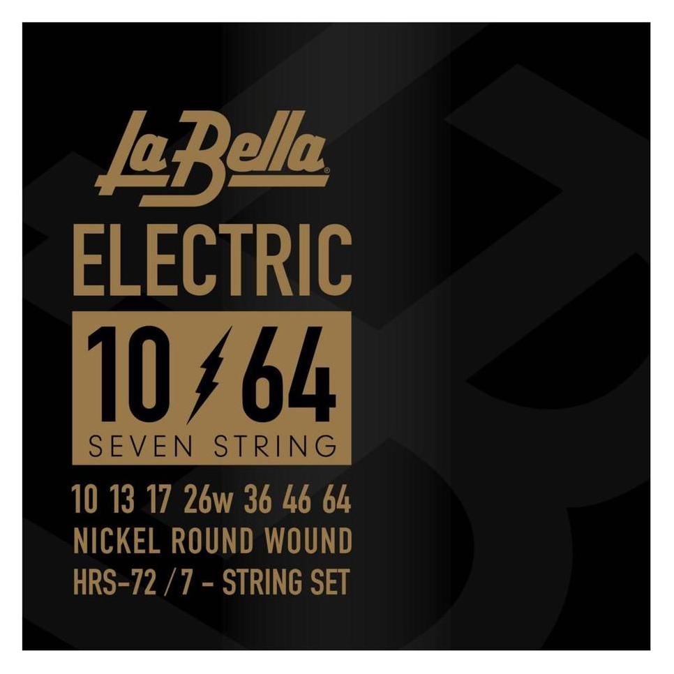 La Bella HRS-72, 7-string 010/046+064 (7x, E-Gitarre, Gitarre, 0.06") (47588118)
