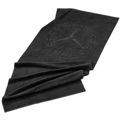 Mercedes-Benz Strandtuch schwarz by möwe Baumwolle B66041695 - 80 x 180 cm