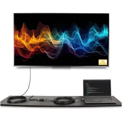StarTech 10M 8K HDMI SIGNAL (10 m), Videokabel, Schwarz