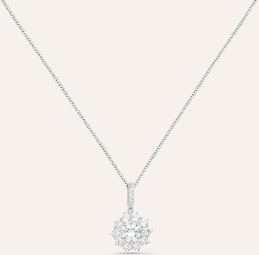 Stroili Collana Silver Elegance Argento Rodiato Cubic Zirconia Collezione: Silver Elegance Bianco