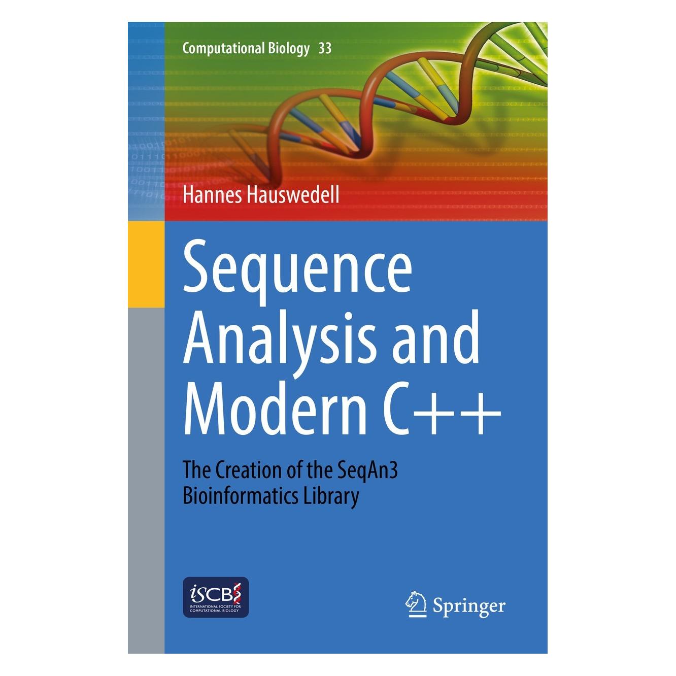 Springer Sequence Analysis and Modern C++ (Englisch, Hardcover, Hannes Hauswedell) (9783030909895)