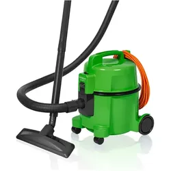 Hitachi CV400 PRO grün, Staubsauger inkl. Zubehör und HEPA-Filter