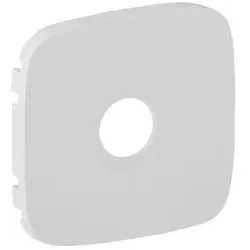 Legrand 754765 TV-Abdeckung für das Schalterprogramm VALENA ALLURE, Farbe: Ultraweiß