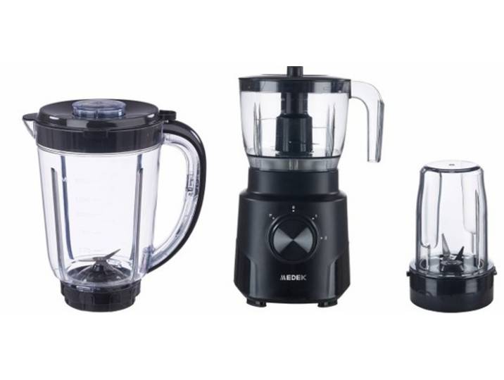 Blender 3 en 1 (Hachoir et broyeur) MEDLB611 MEDEK