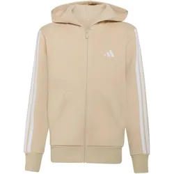 adidas Essentials Kapuzenjacke Kinder KT3374 - crystal linen/white 128