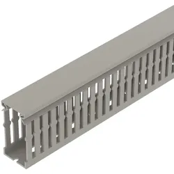 OBO 6132498 Verdrahtungskanal METRA Set 60x30 7030 Polyvinylchlorid steingrau RAL 7030 VDK 6030 sgr  - 2 Meter