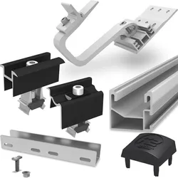 K2 SingleRail Set für 3 Module Unterkonstruktion PV Anlage