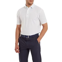 FootJoy Polo Stretch Lisle Dot Print, weiss