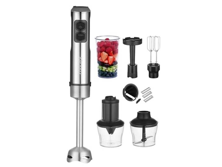 Stabmixer 1500 W mit Zerkleinerer, Spezialist, Doppelbesen TM5510