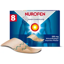 NUROFEN 24-Stunden Ibuprofen Schmerzpflaster 200 mg 8 St