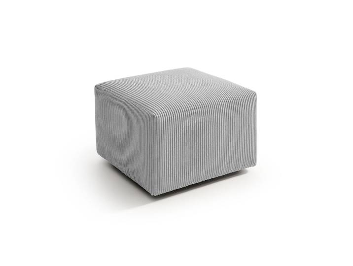 Pouf Santorin, Gris clair