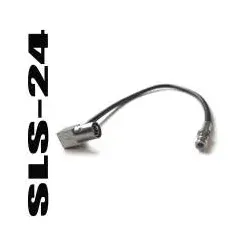 Calearo GPS Antennen Verlängerung SMB(f) auf SMB(m) gewinkelt 0,15m