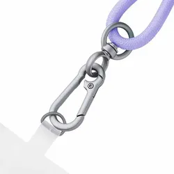 Intenso Handykette als Lade- + Datenkabel USB-C bis 1,65m lila USB Kabel USB C Violett