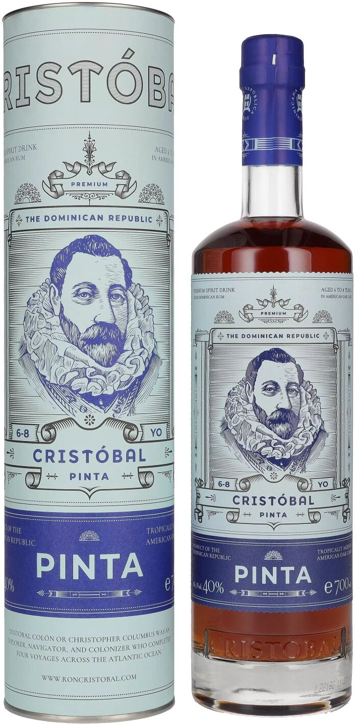Ron Cristóbal PINTA 40% Vol. 0,7l in Geschenkbox