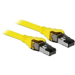 Delock Patchkabel: S/FTP, 5m, Gelb (S/FTP, CAT8.1, 5 m), Netzwerkkabel