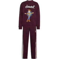 ADIDAS Kinder Sportanzug PIXAR TOY STORY, Größe 116 in Rot Rot