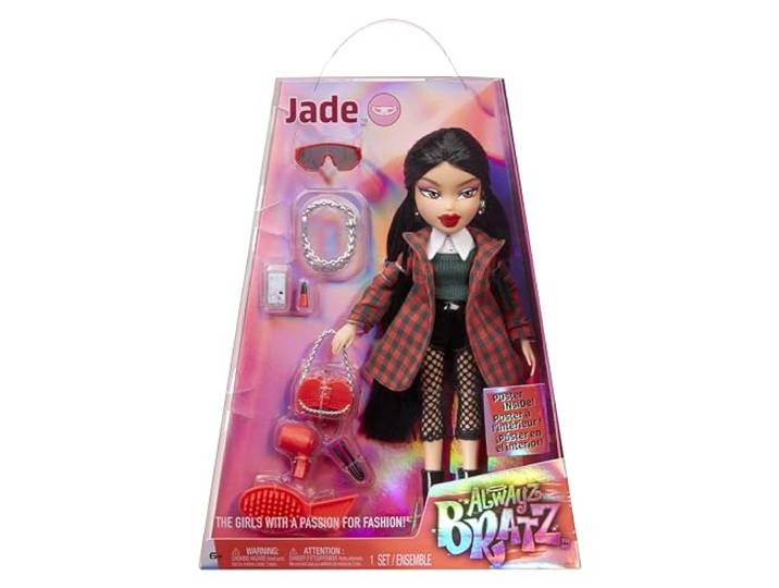 Bratz Alwayz Bratz modepop - Jade - Met 10 accessoires en poster - Kinderspeelgoed - Ideaal voor kinderen vanaf 6 jaar