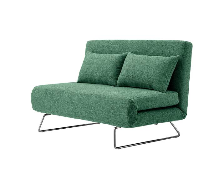 Canapé-lit FRIZZO Vert Tissu Idil 130 x 85 x 87cm Moderne