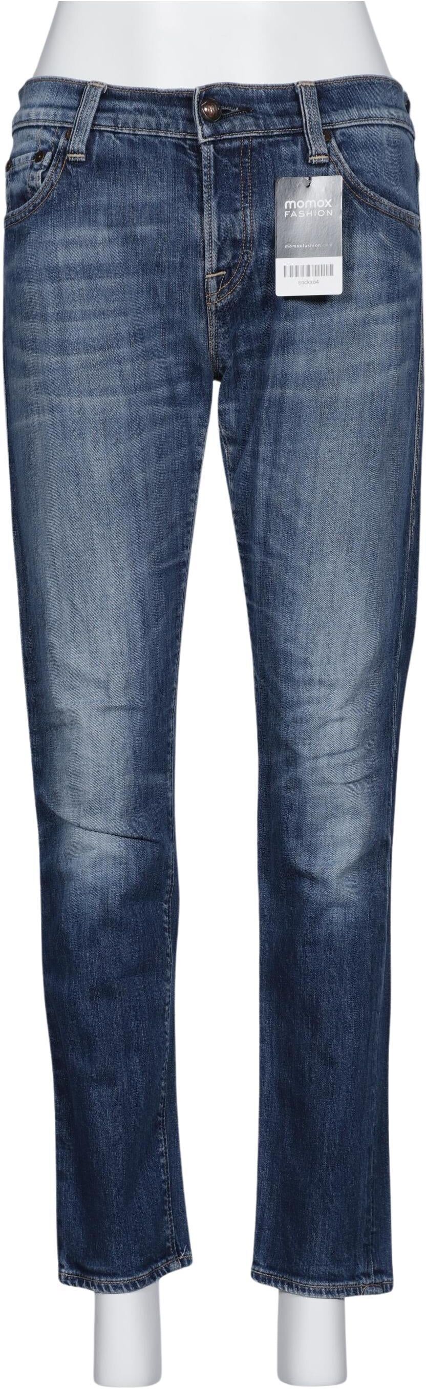 HTC Hollywood Trading Company Damen Jeans, Blau, Gr. W28, kein / Etikett - Second Hand